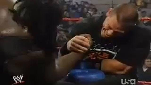 WWE John Cena vs Mark Henry арм реслинг смотреть онлайн