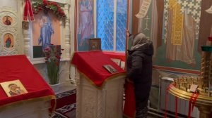 Украшаем Храм к Пасхе Христовой.