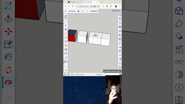 Aprendemos SketchUp Web: Grupos y componentes - Herrería en vivo смотреть онлайн