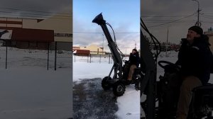 Мини погрузчик.Телескопическая стрела