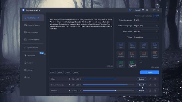 How to Convert Text to Speech in any Language? iMyfone VoxBox Review смотреть онлайн