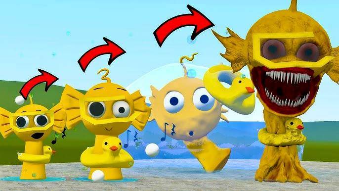 СТРАШНЫЕ ПРОКЛЯТЫЕ МОНСТРЫ КЭТНАП В ГАРРИС МОД! Garry's Mod ВИДЕО GMOD TAPE