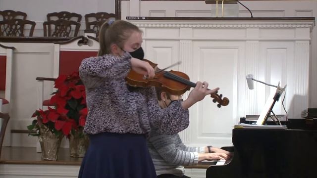 Addison Allvine Performs Concerto #22 in A minor, by Giovanni Battista Viotti смотреть онлайн