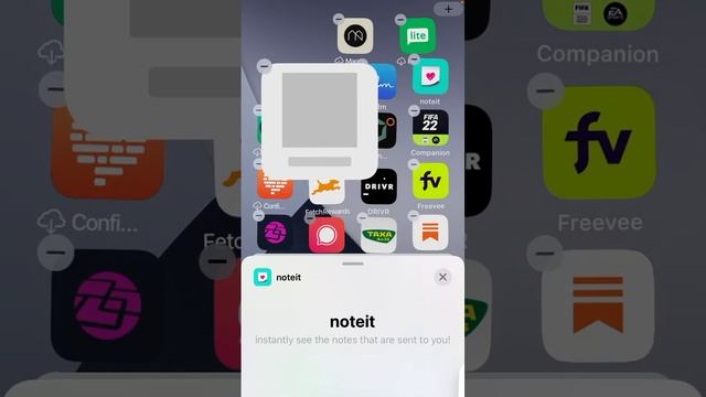 Adding noteit widget on iPhone home screen - quick guide смотреть онлайн