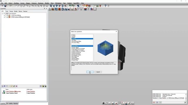 Hypermill 3+2 machining tutorial смотреть онлайн
