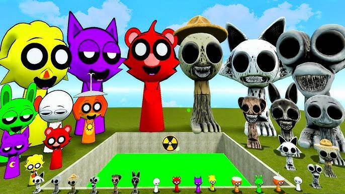 СПРУНКИ МУТАНТЫ СТРАШНЫЕ СПРУНКИ В Garry`s Mod