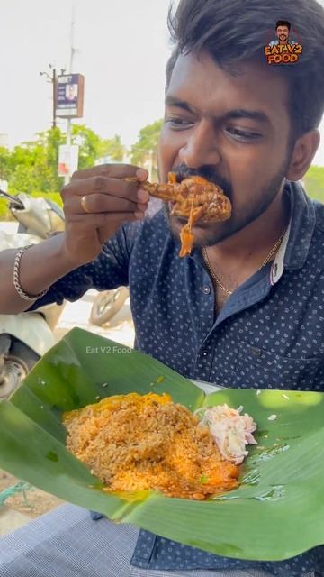 Beef Biryani 🔥 Mutton Biryani 🔥 Chicken Biryani 🔥 Chicken 65 🙃 Street Food Madurai #shorts