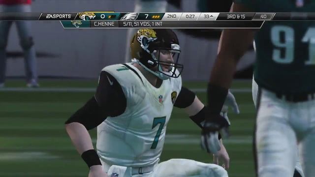 Madden 15 (Xbox 360) NFL Week One Predictions | Jaguars at Eagles смотреть онлайн