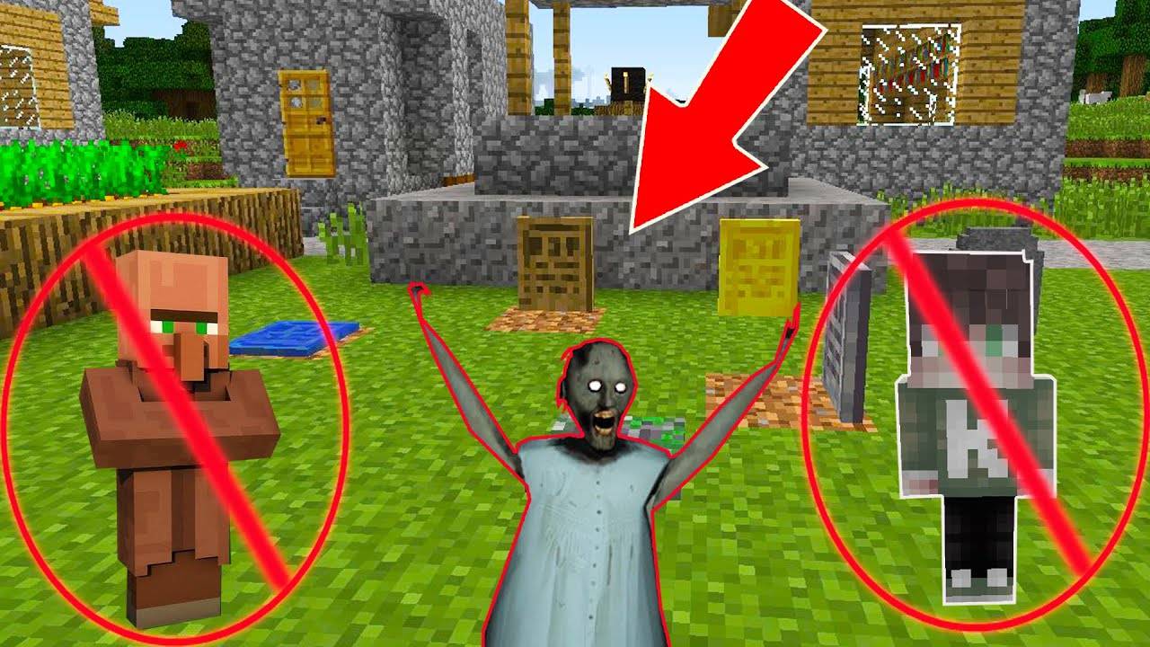 КУДА ПРОПАЛИ ВСЕ ЖИТЕЛИ ИЗ ДЕРЕВНИ БАБКИ ГРЕННИ В МАЙНКРАФТ НОВАЯ КОНЦОВКА GRANNY 3 смотреть онлайн