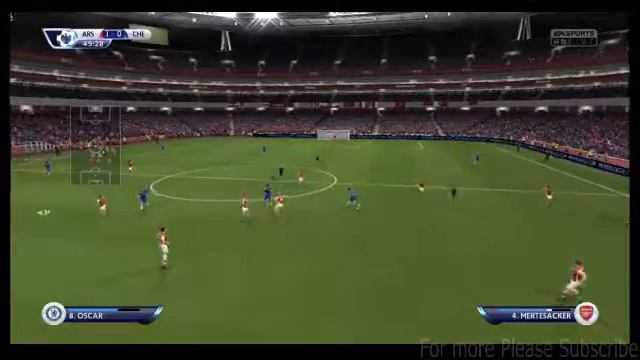 EA Sports FIFA 15 Arsenal vs Chelsea Gameplay смотреть онлайн