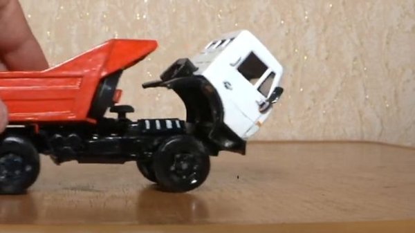 Камаз 5511 модель из бумаги