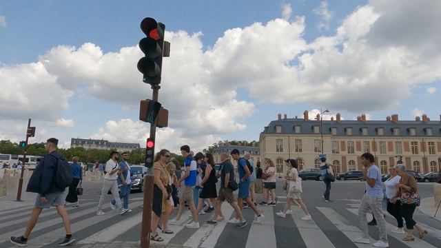 DRIVING in VERSAILLES, Yvelines, Île de France, FRANCE I 4K 60fps смотреть онлайн