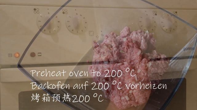 【ASMR】如何制作烤牛肉丸？