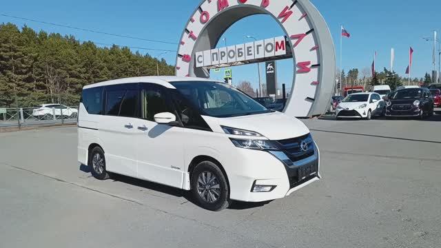 Nissan Serena 1,2 л. Гибрид АКПП (84 л.с.) 2WD 2018 смотреть онлайн