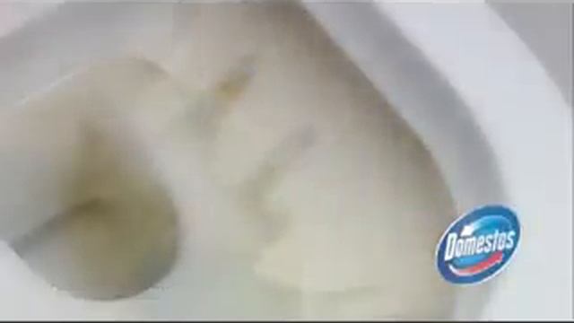 Реклама Domestos: Доместос уничтожает грязь и микробы даже под водой