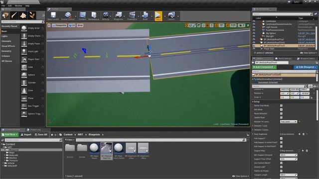 Modular Road Tool - Tutorial смотреть онлайн