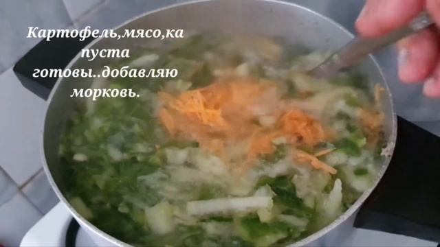 Наконец-то она выросла!🥬Готовлю борщ из неё!😋 смотреть онлайн
