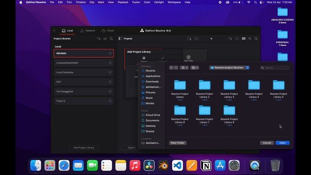 Make Your First Project | Project Libraries | DaVinci Resolve смотреть онлайн