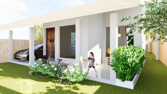 D5 Render, House design @SketchUp @autocad @D5Render смотреть онлайн