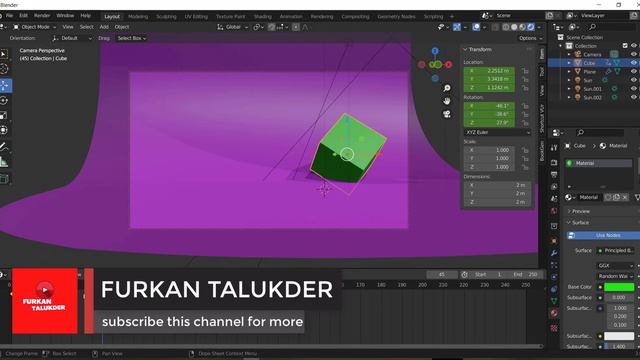 How to make and render animation in Blender |How to Export animation in Blender bangla tutorial 202 смотреть онлайн