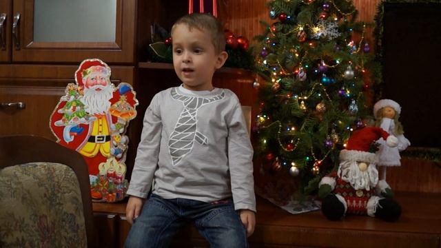 Володя Каліш, 4 роки, Луцьк. Новий 2016 рік