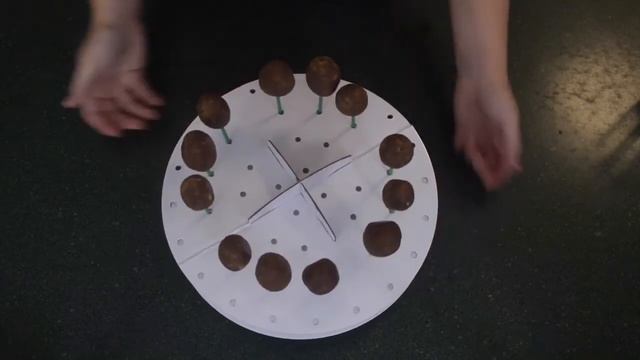 Marbled Easter Egg Nutella Cake Pops