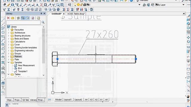 nanocad.Construction: uMarker (leader) смотреть онлайн