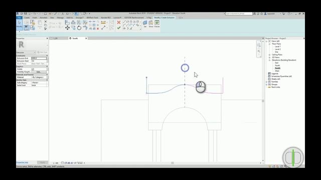 How to Edit Curved or Round wall in Revit ( Revit Tutorial ) смотреть онлайн
