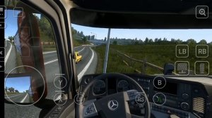 Играю в Euro Track Simulator 2 на андроид через эмулятор! Приятной поездки!