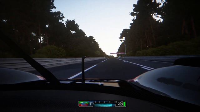 Assetto Corsa | Peugeot 9x8 sunset hotlap on Le Mans смотреть онлайн
