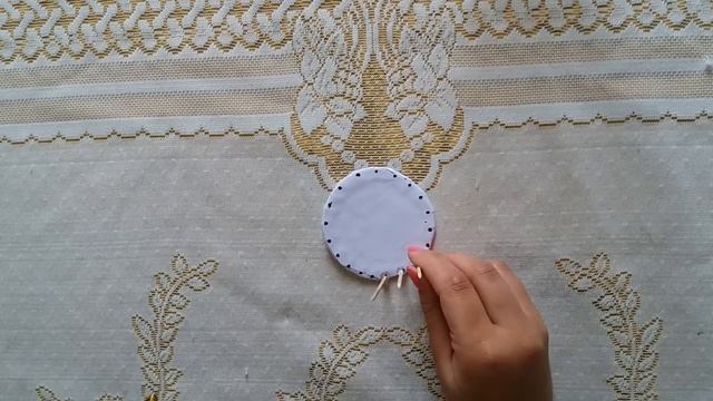 Toothpick & Wool Holder | Makeup Organizer | The Blue Sea Art смотреть онлайн