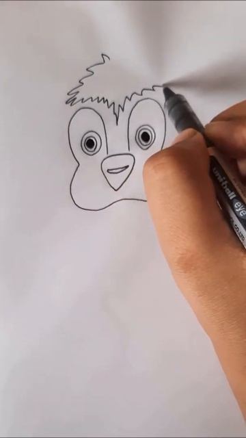 How to Draw Penguin from Masha and the Bear step by step | #shorts смотреть онлайн