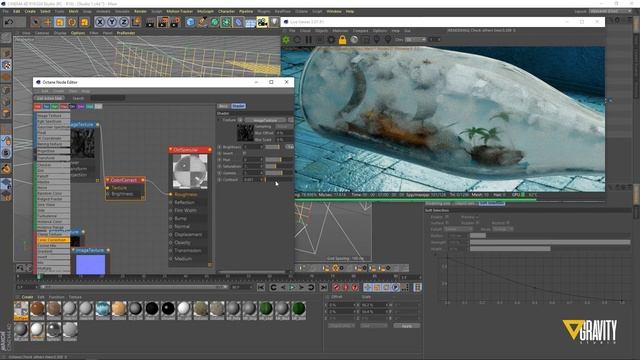Cinema 4D - Ultra Realistic Glass Material Octane Tutorial смотреть онлайн