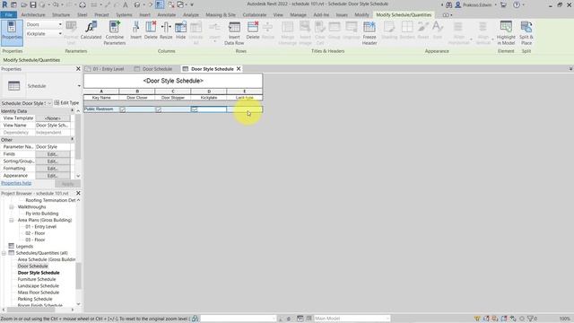 Part 2: Creating and Using a Revit Key Schedule смотреть онлайн