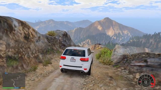 Jeep Grand Cherokee - Off-Road Drive | GTA 5 Gameplay смотреть онлайн
