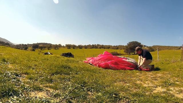 Speedpacking my Advance Epsilon 6 paraglider смотреть онлайн