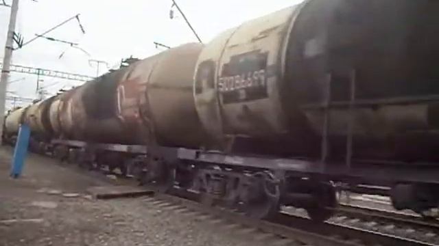 2ТЭ116 1362 с наливным 24 11 2010 14ч 59мин смотреть онлайн