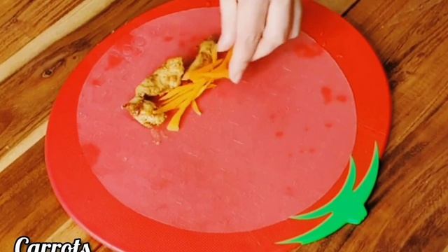 How To Make Homemade Teriyaki Chicken Rice Paper Rolls||Fresh Rolls смотреть онлайн