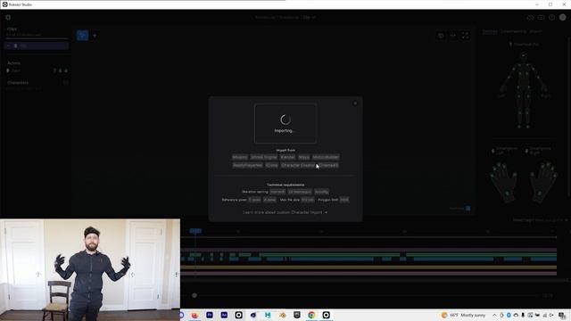 Unedited Rokoko Mocap Demo | Smartsuit Pro II, Smartgloves, Rokoko Studio смотреть онлайн