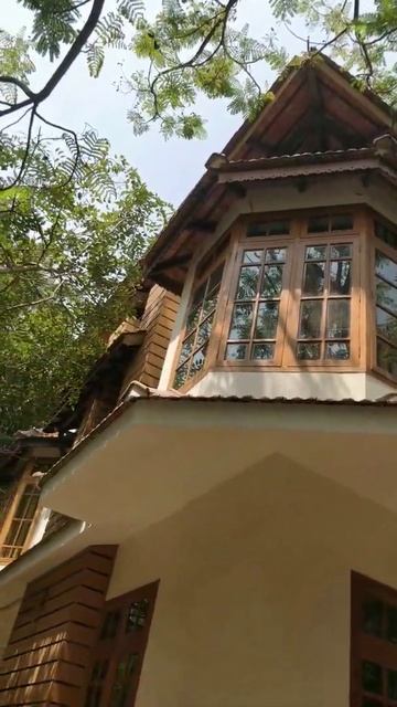 corner window design | heritage architecture | Mangalore tile | construction | subscribe смотреть онлайн