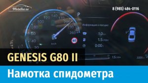 Крутилка, моталка спидометра на Genesis G80