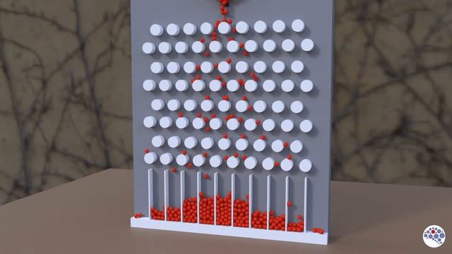 Blender Galton Board Simulation (w/.blend) смотреть онлайн