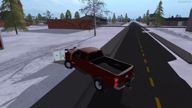 Farming Simulator 17 | New Snow Blower & F450 Plow Truck | Snow Removal | Throwback смотреть онлайн