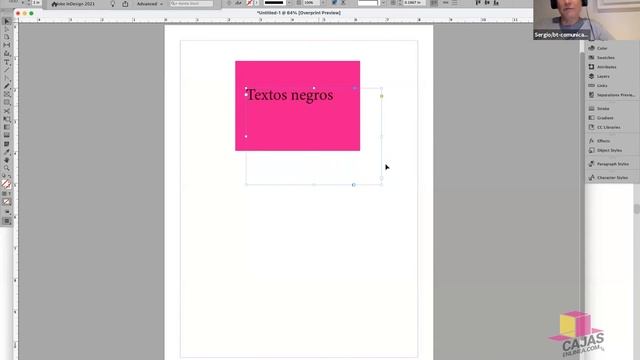 Textos en negro ¿Overprint o Knockout? смотреть онлайн