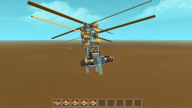 ScrapMechanic. Автомат перекоса на датчиках