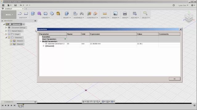 Fusion 360: Parameters and Equations смотреть онлайн