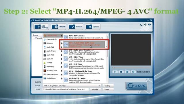 How to easily convert AVI format video to mp4(iPhone 5S/5C supported)? смотреть онлайн