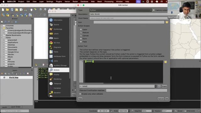 Creating Your First QGIS Action - PyQGIS Masterclass смотреть онлайн