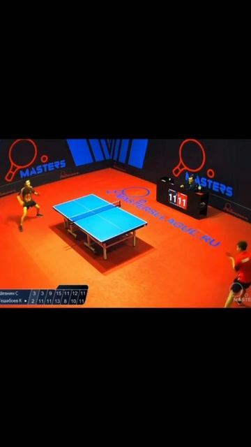 Красивый розыгрыш Мастерс настольный теннис #shorts #настольныйтеннис #masters #мастерс #tabletenni смотреть онлайн