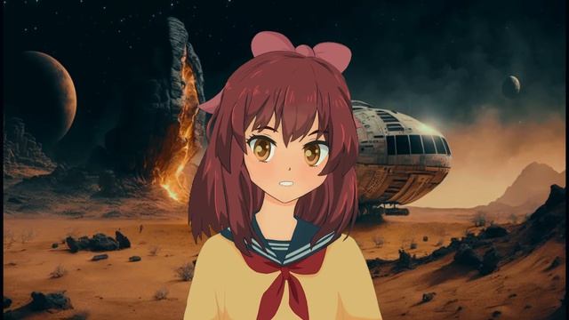 Сгенерировал Аниме мультик с озвучкой про историю звезд через ИИ смотреть онлайн